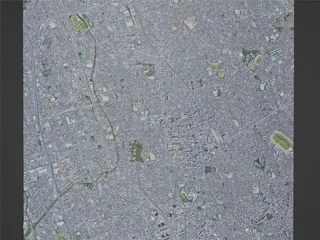 Saitama City, Japan (2022) 3D Model preview
