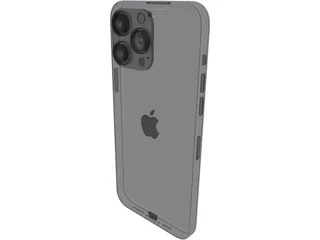Apple iPhone 14 Pro Max 3D Model preview