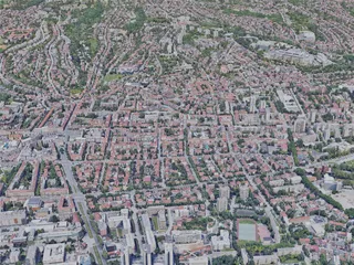 Zagreb City, Croatia (2022) 3D Model preview