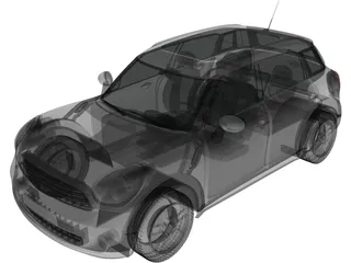 Mini Countryman (2011) 3D Model preview