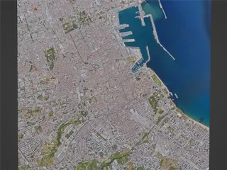 Palermo City, Italy (2022) 3D Model preview