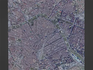 Valencia City, Spain (2022) 3D Model preview