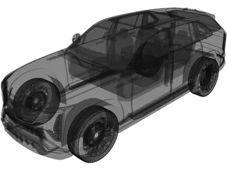 Cadillac Escalade IQ (2024) 3D Model preview