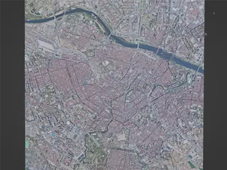 Zaragoza City, Spain (2022) 3D Model preview