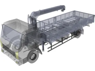 Isuzu FRR90NE4 3D Model preview