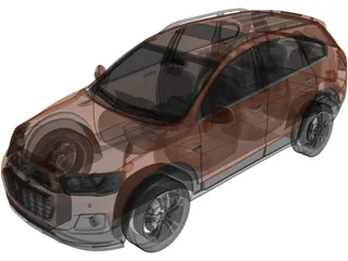 Chevrolet Captiva JP 3D Model preview