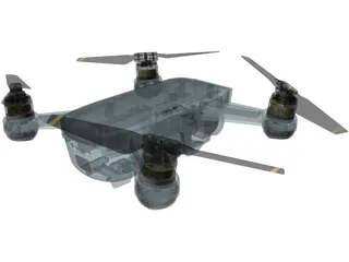 DJI Spark 3D Model preview