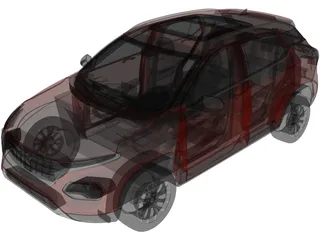 Chevrolet Groove (2022) 3D Model preview