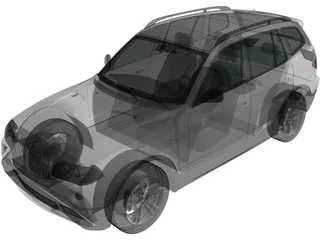 BMW X3 [E83] (2003) 3D Model preview