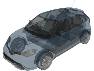MG 3 (2014) 3D Model preview