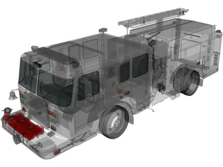 Seagrave Marauder II (2014) 3D Model preview