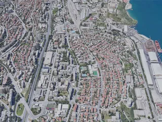 Split City, Croatia (2022) 3D Model preview