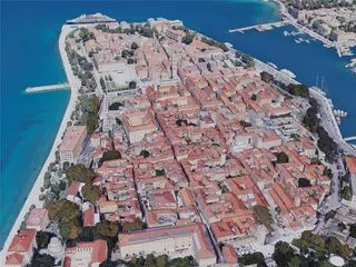 Zadar City, Croatia (2023) 3D Model preview
