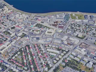 Reykjavik City, Iceland (2023) 3D Model preview