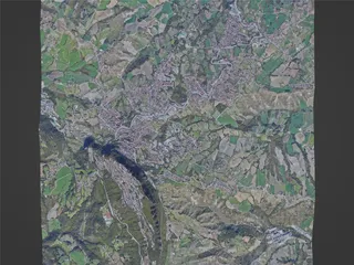San Marino City, Italy (2022) 3D Model preview