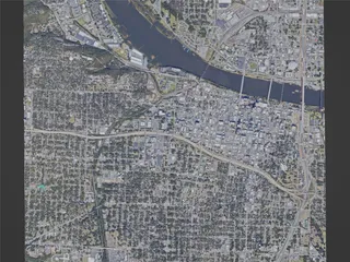 Little Rock City, USA (2024) 3D Model preview