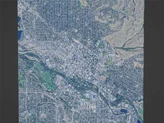 Boise City, USA (2023) 3D Model preview