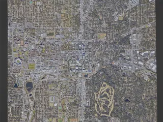 Tallahassee City, USA (2023) 3D Model preview