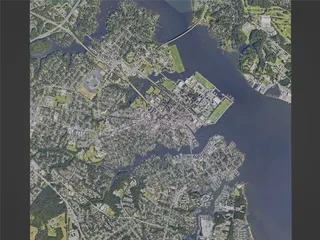 Annapolis City, MD, USA (2024) 3D Model preview