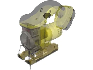 Dewalt Jigsaw 3D Model preview