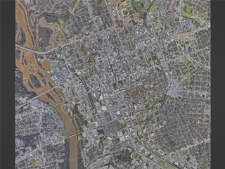 Columbia City, SC, USA (2023) 3D Model preview