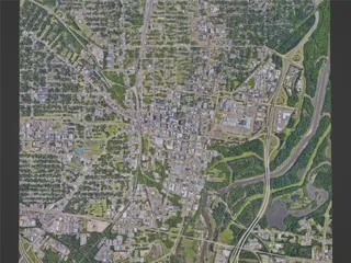 Jackson City, MS, USA (2023) 3D Model preview