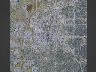 Lincoln City, NE, USA (2022) 3D Model preview