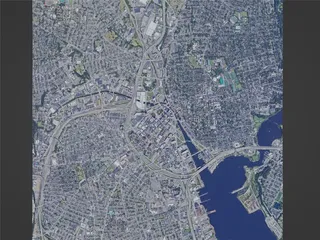 Providence City, RI, USA (2023) 3D Model preview