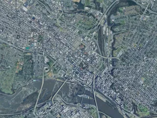 Richmond City, VA, USA (2024) 3D Model preview