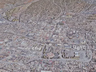 Santa Fe City, NM, USA (2023) 3D Model preview