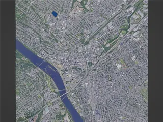 Trenton City, NJ, USA (2023) 3D Model preview