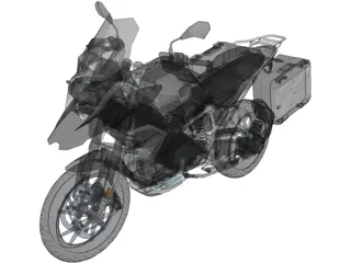 BMW R 1250 GS (2019) 3D Model preview