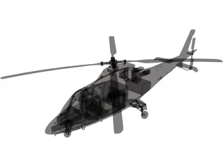 AgustaWestland AW109 Grand Helicopter 3D Model preview