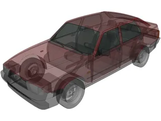 Alfa Romeo 75 (1985) 3D Model preview