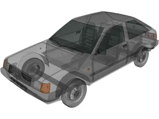 Alfa Romeo Arna L (1983) 3D Model preview