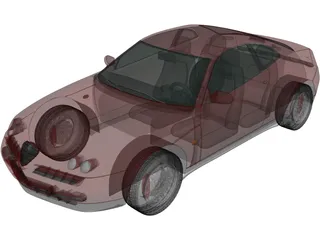 Alfa Romeo GTV (1995) 3D Model preview