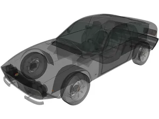Alfa Romeo GT 1300 Junior Zagato (1972) 3D Model preview