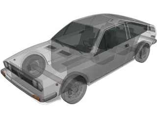 Alfa Romeo Sprint (1976) 3D Model preview