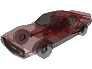 AMC Javelin AMX SST (1973) 3D Model preview
