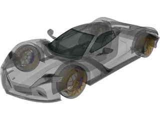 Aspark Owl (2020) 3D Model preview