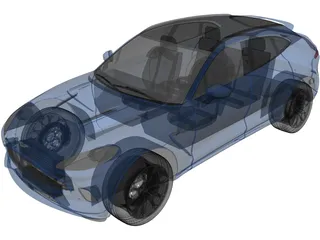 Aston Martin DBX (2022) 3D Model preview