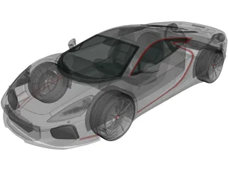 ATS GT (2021) 3D Model preview