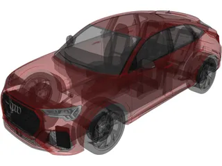 Audi RS Q3 Sportback (2020) 3D Model preview