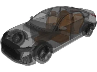 Audi RS6 Sedan (2020) 3D Model preview