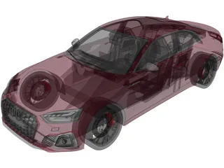 Audi S5 Coupe (2020) 3D Model preview
