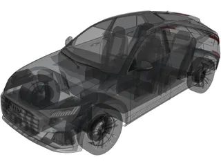 Audi SQ8 (2019) 3D Model preview