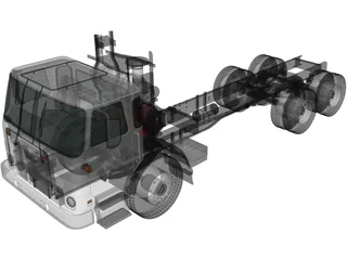 Autocar ACX Chassis (2021) 3D Model preview