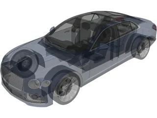 Bentley Flying Spur (2020) 3D Model preview