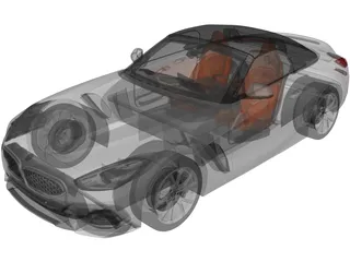 BMW Z4 (2019) 3D Model preview