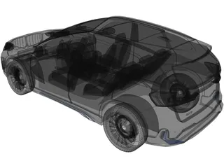 BMW iX1 (2022) 3D Model preview